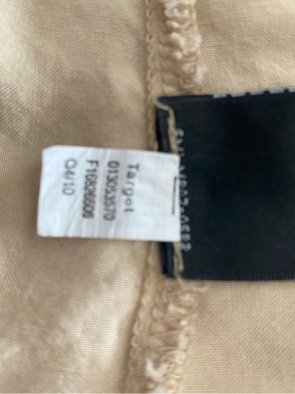 Massimo Beige Ruffle V-Neck Drawstring Tank Size XS - Picture 5 of 5